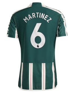 Lisandro Martínez Manchester United Shirt 2023/24 Away Player Jersey – Green