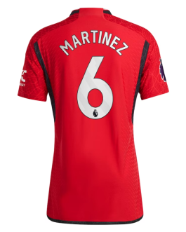 Lisandro Martínez Manchester United Shirt 2023/24 Home Player Jersey – Red