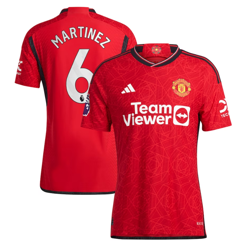 Lisandro Martínez Manchester United Shirt 2023/24 Home Player Jersey - Red - Jersey Teams World