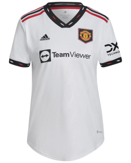Cristiano Ronaldo 7 Manchester United Women’s 2022/23 Away Unisex Jersey – White